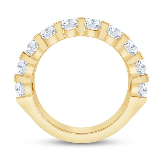 2 CT. T.w. Diamond Ten Stone Wedding Band in 14K Gold (I/I2)