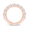 Thumbnail Image 3 of 2 CT. T.W. Diamond Ten Stone Wedding Band in 14K Rose Gold (I/I2)