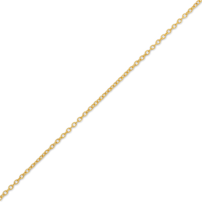 PDPAOLA™ at Zales Adjustable Cable Chain Charm Bracelet in Solid Sterling Silver with 18K Gold Plate