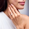 Thumbnail Image 2 of 1 CT. Princess-Cut Certified Diamond Solitaire Engagement Ring in 14K Gold (I/I2)