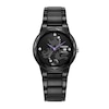 Thumbnail Image 0 of Ladies' Citizen Eco-Drive® Villains Ursula Silhouette Black IP Watch with Black Dial (Model: GA1075-68W)