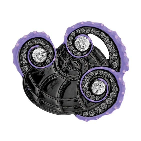 Ladies' Citizen Eco-Drive® Villains Ursula Silhouette Black IP Watch with Black Dial (Model: Ga1075-68W)