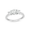 Thumbnail Image 0 of 1-1/2 CT. T.W. Diamond Past Present Future® Engagement Ring in 14K White Gold (I/I2)