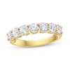 Thumbnail Image 1 of 1-1/2 CT. T.W. Diamond Seven Stone Band in 10K Gold (I/I2)