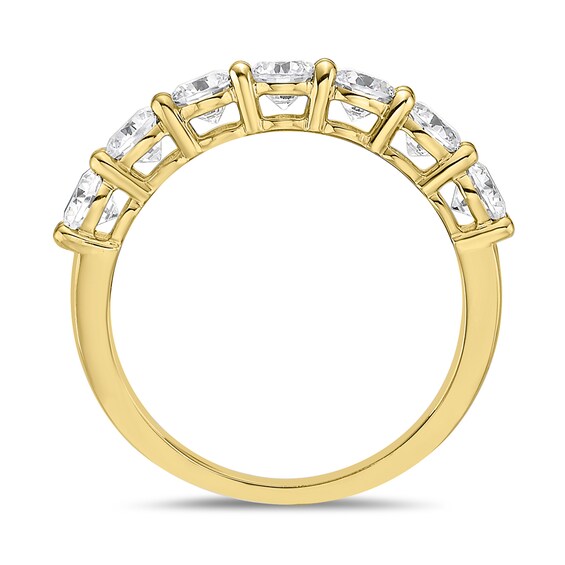 1-1/2 CT. T.w. Diamond Seven Stone Band in 10K Gold (I/I2)