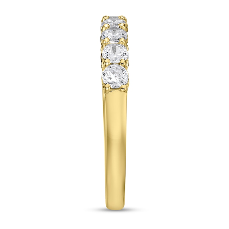 Main Image 2 of 3/4 CT. T.W. Diamond Nine Stone Band in 10K Gold (I/I2)