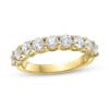 Thumbnail Image 1 of 1-1/2 CT. T.W. Diamond Nine Stone Band in 10K Gold (I/I2)