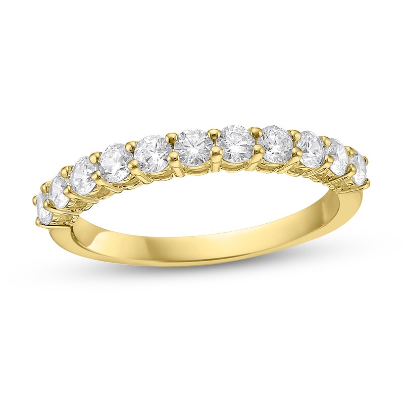 3/4 CT. T.W. Diamond Eleven Stone Band in 10K Gold (I/I2)