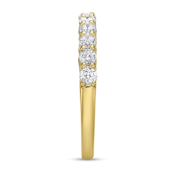 3/4 CT. T.w. Diamond Eleven Stone Band in 10K Gold (I/I2)