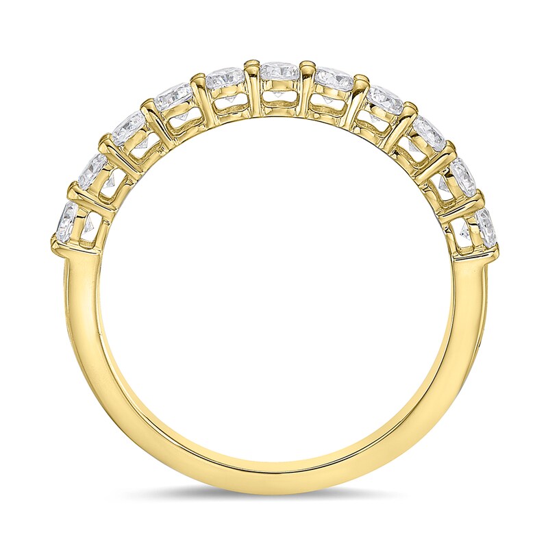 3/4 CT. T.W. Diamond Eleven Stone Band in 10K Gold (I/I2)