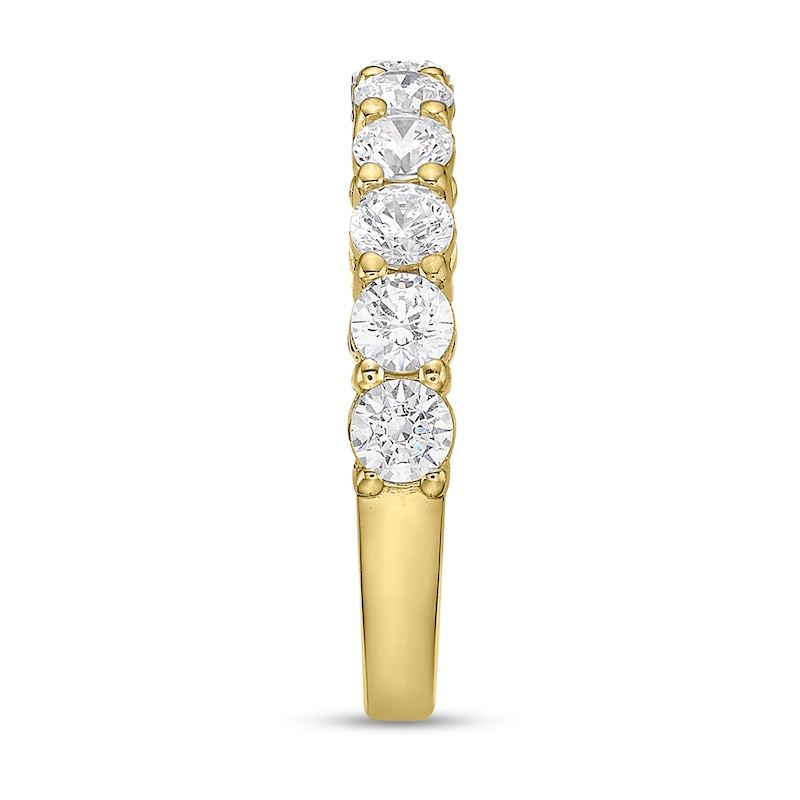 Main Image 2 of 1-1/2 CT. T.W. Diamond Eleven Stone Band in 10K Gold (I/I2)