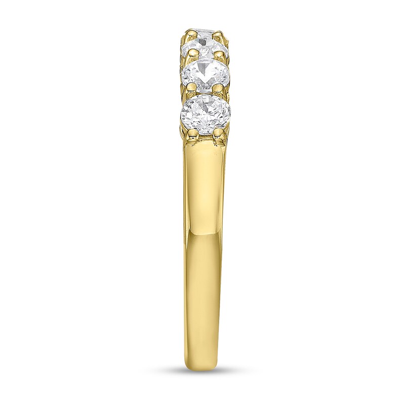 Main Image 2 of 3/4 CT. T.W. Diamond Seven Stone Band in 10K Gold (I/I2)