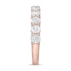 Thumbnail Image 2 of 1-1/2 CT. T.W. Diamond Eleven Stone Band in 10K Rose Gold (I/I2)