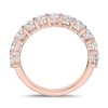 Thumbnail Image 3 of 1-1/2 CT. T.W. Diamond Eleven Stone Band in 10K Rose Gold (I/I2)