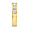 Thumbnail Image 2 of 1-1/2 CT. T.W. Diamond Channel Nine Stone Band in 10K Gold (I/I2)
