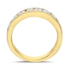 Thumbnail Image 3 of 1-1/4 CT. T.W. Diamond Channel Nine Stone Band in 10K Gold (I/I2)