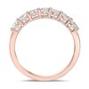 Thumbnail Image 3 of 3/4 CT. T.W. Diamond Seven Stone Band in 10K Rose Gold (I/I2)