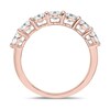 Thumbnail Image 3 of 1-1/2 CT. T.W. Diamond Seven Stone Band in 10K Rose Gold (I/I2)