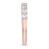 Thumbnail Image 2 of 3/4 CT. T.W. Diamond Nine Stone Band in 10K Rose Gold (I/I2)