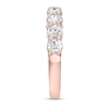Thumbnail Image 2 of 1-1/2 CT. T.W. Diamond Nine Stone Band in 10K Rose Gold (I/I2)