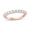 Thumbnail Image 1 of 3/4 CT. T.W. Diamond Eleven Stone Band in 10K Rose Gold (I/I2)