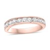 Thumbnail Image 1 of 3/4 CT. T.W. Diamond Channel Eleven Stone Band in 10K Rose Gold (I/I2)