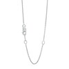 Thumbnail Image 2 of 9.5-10.0mm Black Cultured Tahitian Pearl and Diamond Accent Drop Pendant in 14K White Gold