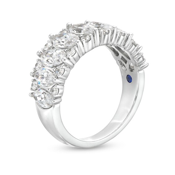 True Lab-Grown Diamonds by Vera Wang Love 3 CT. T.w. Marquise Band in 14K White Gold (F/Vs2)
