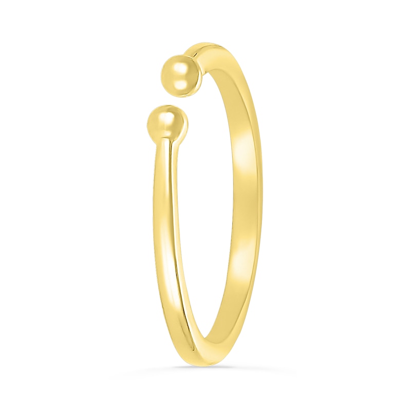 Polished Bead Wrap Toe Ring in 10K Gold Zales