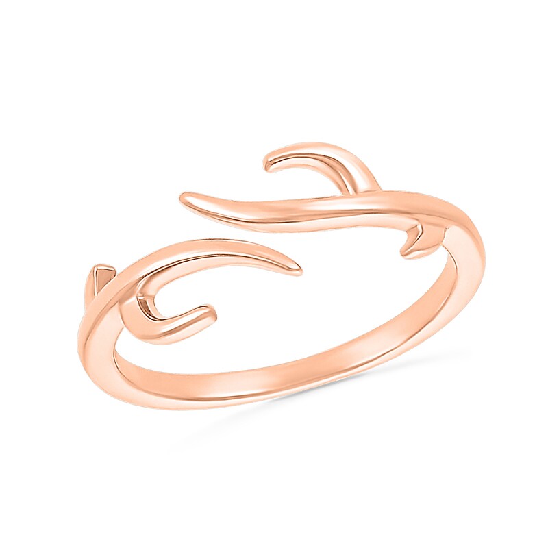 Antlers Wrap Toe Ring in 10K Rose Gold Zales