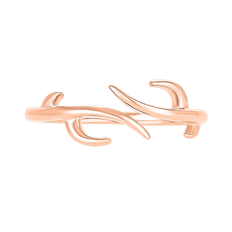 Antlers Wrap Toe Ring in 10K Rose Gold Zales