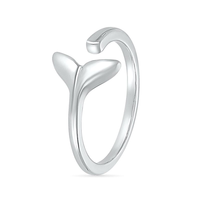 Main Image 2 of Mermaid Tail Wrap Toe Ring in Sterling Silver