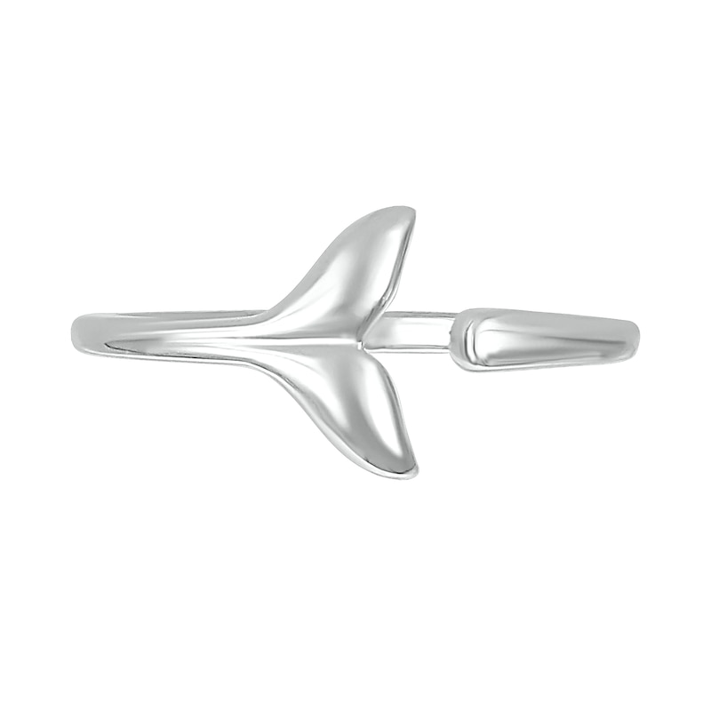 Main Image 3 of Mermaid Tail Wrap Toe Ring in Sterling Silver