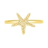 Thumbnail Image 3 of Textured Starfish Toe Ring in 10K Gold