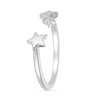 Thumbnail Image 2 of Star Cluster Wrap Toe Ring in Sterling Silver