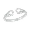 Thumbnail Image 1 of Angel Wings Wrap Toe Ring in 10K White Gold