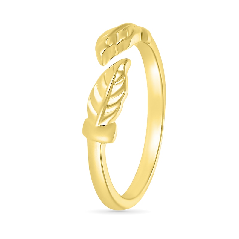 Main Image 2 of Leaf Wrap Toe Ring in 10K Gold