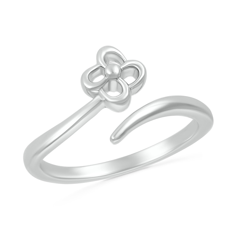 CelticStyle Flower Wrap Toe Ring in Sterling Silver Zales