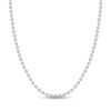 Thumbnail Image 1 of Men's 4.0mm Bead Chain Necklace in Solid Stainless Steel  - 24"