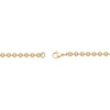 Thumbnail Image 3 of Men's 4.0mm Bead Gold-Tone Chain Necklace in Solid Stainless Steel  with Yellow Ion-Plate - 20"