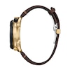 Thumbnail Image 3 of Citizen Eco-Drive® Promaster 50th Anniversary Tsuno Brown Leather Strap Watch with Gold-Tone Dial (Model: AV0072-01X)