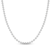 Thumbnail Image 1 of Men's 6.0mm Bead Chain Necklace in Solid Stainless Steel  - 24&quot;