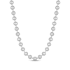 Thumbnail Image 1 of Men's 8.0mm Bead Chain Necklace in Solid Stainless Steel  - 24"