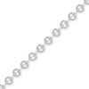 Thumbnail Image 3 of Men's 8.0mm Bead Chain Necklace in Solid Stainless Steel  - 24"