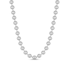Thumbnail Image 1 of Men's 8.0mm Bead Chain Necklace in Solid Stainless Steel  - 30"