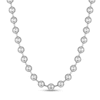 Thumbnail Image 1 of Men's 10.0mm Bead Chain Necklace in Solid Stainless Steel  - 20"