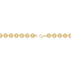 Thumbnail Image 2 of Men's 8.0mm Bead Gold-Tone Chain Necklace in Solid Stainless Steel  with Yellow Ion-Plate - 20"