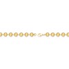 Thumbnail Image 2 of Men's 8.0mm Bead Gold-Tone Chain Necklace in Solid Stainless Steel  with Yellow Ion-Plate - 22"