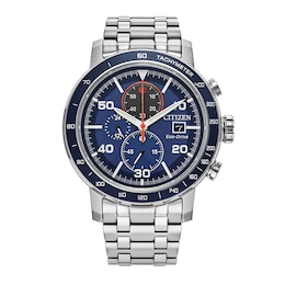 Dial Fossil FS5792) Blue (Model: Watch Chrono Men\'s | with Zales Neutra Chronograph