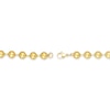 Thumbnail Image 1 of Men's 10.0mm Bead Gold-Tone Chain Necklace in Solid Stainless Steel  with Yellow Ion-Plate - 24"